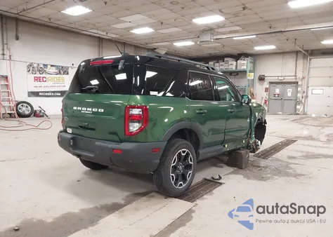 2025 Ford Bronco Sport Outer Banks из США, поврежденный, VIN 3FMCR9CN6SRE55044